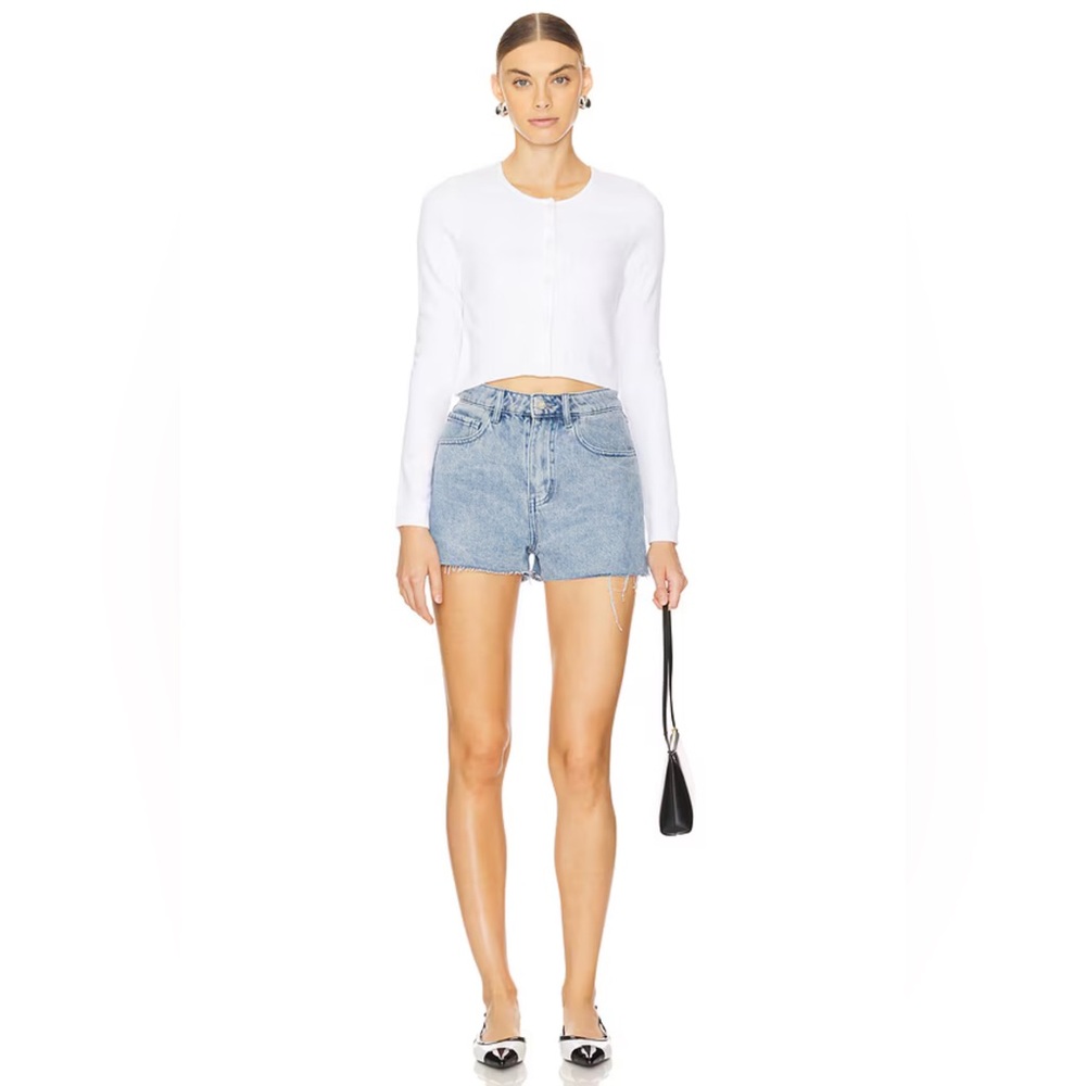 WeWoreWhat Dani Boyfriend Short Light Blue